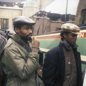 Somalier anländer till Helsingfors, 1990
