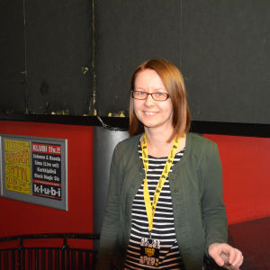 Belinda Kardén har varit med och ordnat Stand Up, Turku! ända från början. Belinda Kardén, Stand Up, Turku 2014