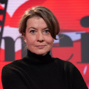 Viimeinen sana ohjelma, vieraana kirjailija ja toimittaja Jeanette Björkqvist.