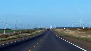 Vindkraft är framtiden. Spearville Wind Energy Facility, Kansas, USA