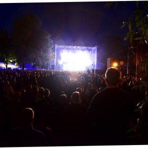 Toto uppträdde på Juli Festivalen i Ekenäs.