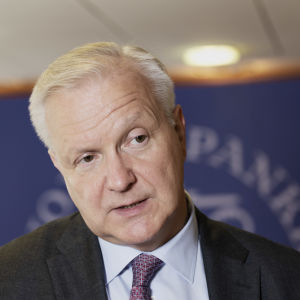 Porträtt på Olli Rehn.