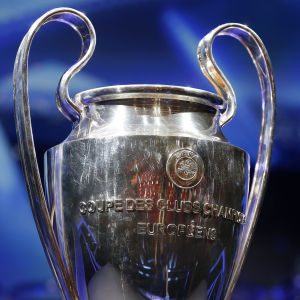 Champions League-pokalen.