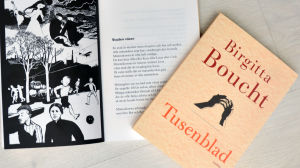 Det svåra med lättlästa bearbetningar är att hålla kvar tonen i texten. Här är de lättlästa versionerna av Där vi en gång gått och Tusenblad. Lättläst av Kjell Westö (vänster) och Birgitta Boucht