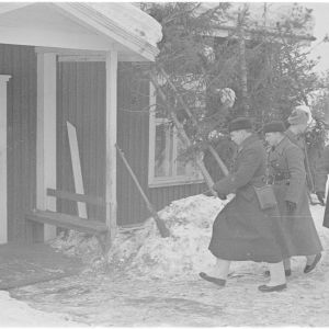20.3.1940 Möhkö. Ryssät saapuvat neuvottelemaan.