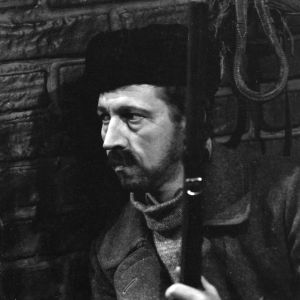 Näyttelijä Veijo Pasanen (Lennu) tv-draamassa Lennu (1967).