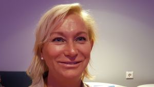 Annika Lindgren, vars farmor är Astrid Lindgren. Annika Lindgren, vars farmor är Astrid Lindgren. Göteborg 2016.