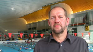 Raseborgs idrottssekreterare Yngve Romberg. Yngve Romberg är idrottssekreterare i Raseborg.
