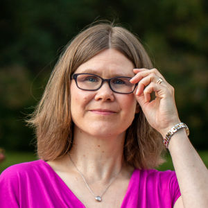 Författaren Ann-Sofi Carlsson.