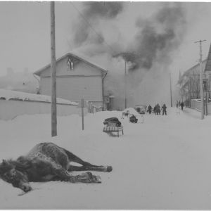 3.2.1940 Pommituksen tuhoja Sortavalassa