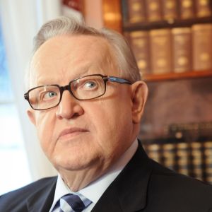 Martti Ahtisaari vuonna 2008.