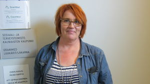 Jaana Myhrberg är socialservicechef på Grankulla stad. jaana myhrberg socialservicechef på Grankulla stad