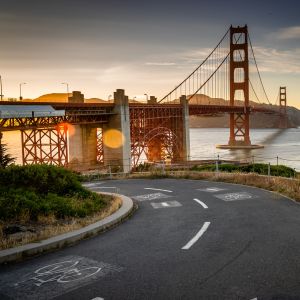 Golden gate -silta San Fransiscossa.