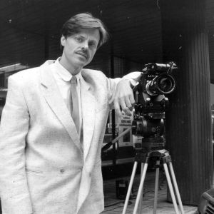 Claes Olsson ja filmikamera