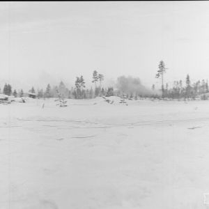 20.1.1940 Kollaanjoen rannalla ryssien tykistötulta.