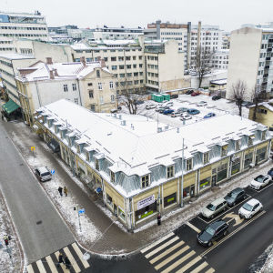 Österbladska tomten, Österbladin tontti