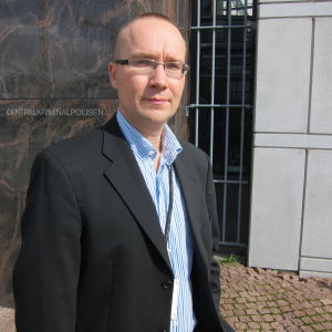 Pekka Vasara vid Centralkriminalpolisen