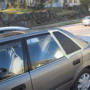 autoon on murtauduttu kuva 171