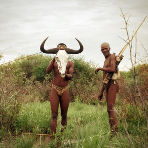 Metsästäjiä Kalaharilla