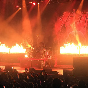 Slayer i Helsingfors ishall 8.12.2018.