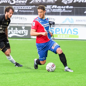 Filip Valencic gick till HJK under säsongen 2017. Filip Valencic fick sitt genombrott i PS Kemi.
