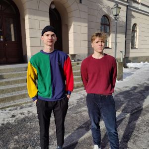 Edvin Sundkvist och Daniel Berg