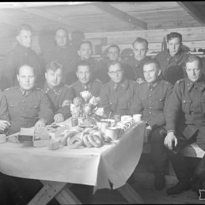 12.1.1940 Pston ups. upeassa korsussaan Kollaanjoen itäpuolella.