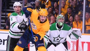I våras blev Brian Boyles Nashville utslaget av Miro Heiskanens Dallas. I våras blev Brian Boyles Nashville utslaget av Miro Heiskanens Dallas.