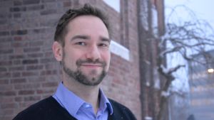 Fredrik Rönnlund, marknadsföringschef vid Vaadin. Fredrik Rönnlund, marknadsföringschef vid företaget Vaadin i Åbo