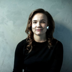 Katariina Uusitupa, evenemangsproducent för helsingforsiska We Jazz-kollektivet Katariina Uusitupa, evenemangsproducent för helsingforsiska We Jazz-kollektivet