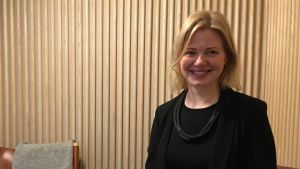 Emma Johansson är en av arkitekterna bakom hotellprojektet. Arkitekten Emma Johansson.