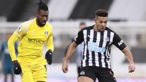 Fulham och Newcastle är två av Premier League-lagen med spelreklam. Fulham och Newcastle möts i Premier League.