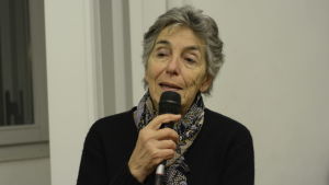 Francesca Koch är ordförande för Kvinnornas internationella hus i Rom. Francesca Koch, ordförande för Kvinnornas internationella hus i Rom.