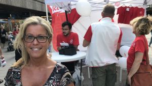 Åsa Wiklund-Lång vill se samarbete över blockgränserna efter valet. Socialdemokraternas Åsa Wiklund-Lång