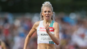 Sara Kuivisto hoppas bli första finländska VM-semifinalist på damernas 800 meter. Sara Kuivisto.