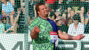 Daniel Ståhl. Den svenska diskuskastaren Daniel Ståhl tävlade i Åbo i juni 2019.