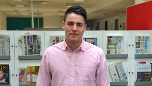 Christoffer Ingo (SFP) hoppas att den som vill påverka gör det genom att rösta eller själv ställa upp i val. Christoffer Ingo.