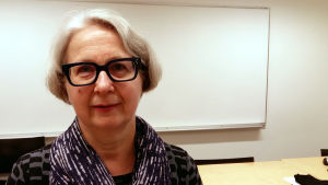 Professor Pirkko Rautakoski, Åbo Akademi. Pirkko Rautakoski, professor i logopedi vid Åbo Akademi.