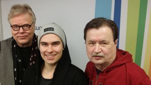 Esa Nieminen, Kalle Lindroth ja Jake Nyman Levylautakunnassa