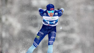 Iivo Niskanen är Finlands stora VM-hopp på herrsidan. Iivo Niskanen stod för en vass upphämtning.