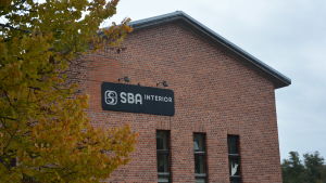 Fabriksbyggnaden i Svartå blev för trång för SBA Interior. Sba Interior i Svartå