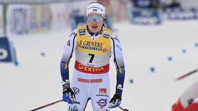 Linn Svahn Forbannad Efter Att De Svenska Stjarnorna Akt Ihop Pa Slutet Maja Dahlqvist De Ramlade Framfor Mig Och Jag Fastnade I Dem Det Fanns Inget Att Gora Sport