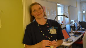Heidi Naumanen nominerade sin arbetsplats för en fungerande tvåspråkighet. Heidi Naumanen föreslog att hennes avdelning skulle få tvåspråkighetsdiplom