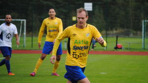 Tom Enberg, 49 år, har spelat flest matcher i FC HIK:s representationslag. Tom Enberg, FC HIK