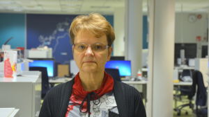 Jag ser inget positivt med snabblånen, säger Ann-Christine Levlin som är skuldrådgivare på Vasa stads ekonomi- och skuldrådgivning. Skuldrådgivare Ann-Christine Levlin i Vasa