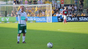 Petteri Forsell lämnade IFK Mariehamn efter säsongen 2015. Petteri Forsell laddar för cupfinal.