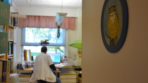 Patienter kan ofta inte svara på läkarens frågor om vaccineringar Barnpolikliniken vid VNS.
