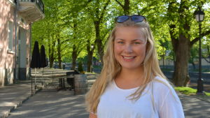 Ronja Hilli från Åbo stads fritidssektor. Ronja Hilli från Åbo stads fritidssektor