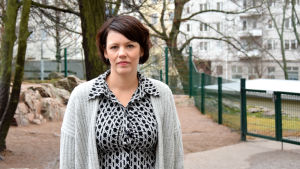 Barnavårdsföreningens verksamhetsledare Pia Sundell är lättad över beslutet. Pia Sundell, verksamhetsledare för barnavårdsföreningen i Finland.
