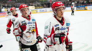 Aleksi Ainali gav Sport ledningen tidigt i matchen. Aleksi Ainali, Antti Kalapudas.
